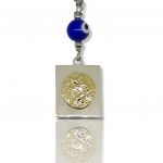 Silver 925° car charm with Saint Christopher (code M2370)